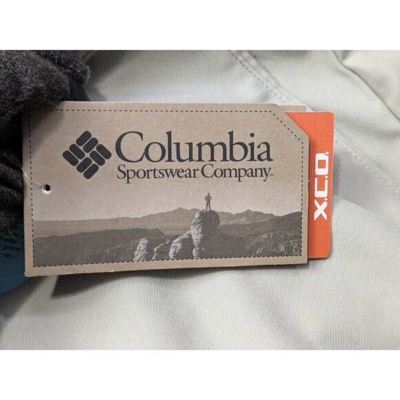Columbia XCO Pants Mens 36x32 (Meas 37.5x31.5) Beige Chino Zip Pocket UPF 50 - Picture 4 of 16
